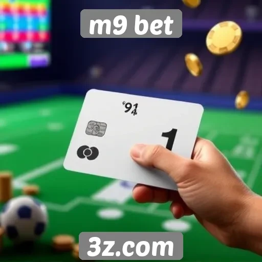 Opções de pagamento no site M9 Bet